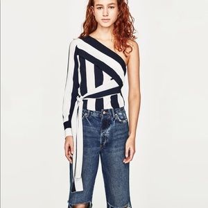 Zara Asymmetrical Top